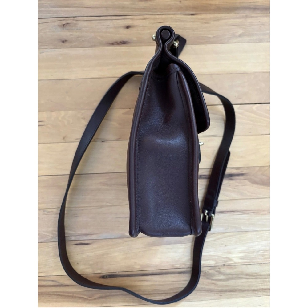 Vintage Coach Murphy Bag 9930 Mahogany Leather 1998 USA Crossbody - Picture 8 of 11